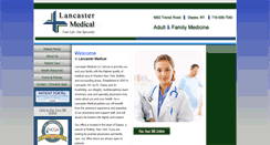 Desktop Screenshot of lancaster-medical.com